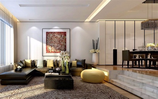 C4D超详细0基础渲染真实室内效果图教程