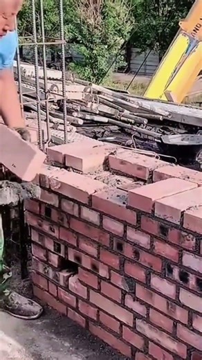 the brick installation process is neat and fast