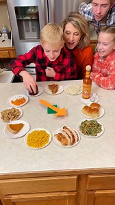 Thanksgiving Dinner Spinner -- Family Game 🦃 Kids, Dad, Mom, and whole family play thanksgiving meal game with festive foods like turkey, corn, pie, sweet potato, and stuffing. Great game as a funny holiday activity for family gatherings. 🎬 This video was produced by Network Media and Benson Bros | The Scene Machine