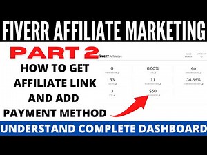 FIVERR AFFILIATE MARKETING Complete Tutorial Step By Step [PART 2]