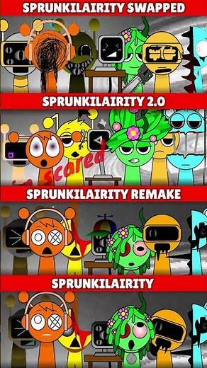Incredibox Sprunkilairity Swapped VS 2.0 VS Sprunkilairity Remake VS Sprunkilairity *MIX VERSION*