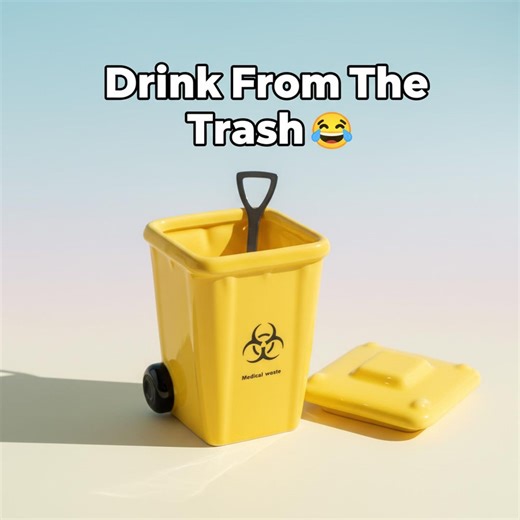 Trash Can Coffee Mug With Shovel Spoon, Quirky Ceramic Novelty Drinkware - Etsy