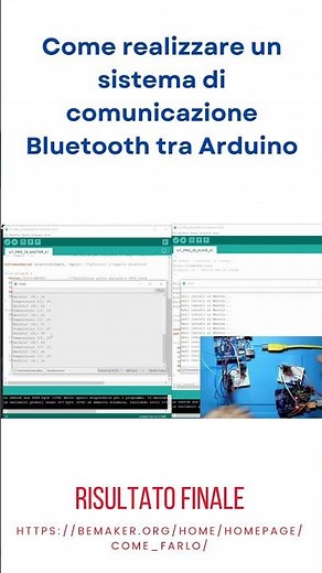 HC-05 e HC-06 - Come realizzare la comunicazione Bluetooth tra due Arduino con HC-05 e HC-06