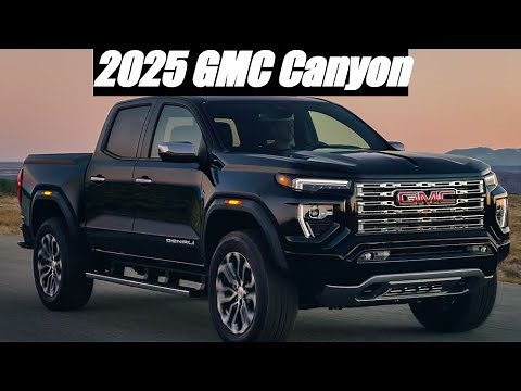2025 GMC Canyon: Trims, Key Features, & More!