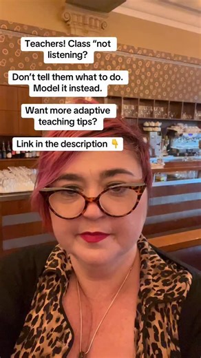 1.8K views · 30 reactions | How do I help my #neurodivergent pupil in school? Part 59 Class not listening? Model don’t tell. Want to know more? Here’s my ebook and webinar bundle https://neuroteachers.com/product/differentiation-ultimate-bundle-webinar-pre-record-plus-guide-reflective-practise-and-ebook/ #behaviour #inclusion #send #teachersofinstagram | Neuroteachers | Facebook