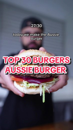 Aussie Classic Burger Recipe: Smashed Perfection