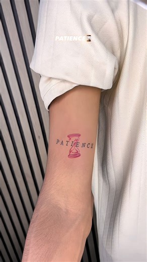 𝐀 𝐑 𝐓 𝐈 𝐒 𝐓📌 on Instagram: "P A T I E N C E⌛️… . . TATTOO BY-@magic_ink_tattoo_02 TATTOO ARTIST-@the_ankit_tattoo_rajnandgaon . . ☎️:-(9420479066) (8770403980) . . LOCATION:-📍 Rajnandgaon ,(LAKHOLI) Jaldi Jaldi Jao Or Tattoo Banao… . . . #patience #tattoo #tattooartist #artgallery #magic_ink_tattoo_02"