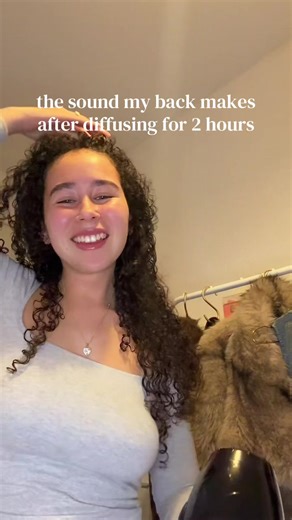 Unique Sounds from Curly Hair Diffusing