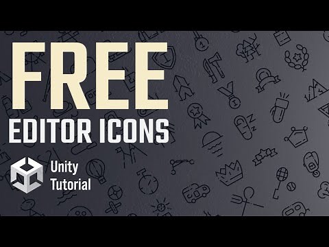 FREE Unity Editor Icons Using Icon Content Method