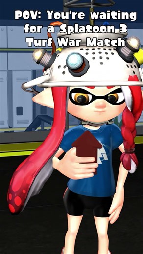 Waiting in the Lobby #MMD #SHorts #Splatoon #Splatoon3 #OC #SplatoonMMD #splatoon3