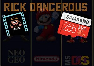 RICK DANGEROUS GREATEST GAMES IMAGE – Raspberry Pi 4 – 256gb – BEAST!!