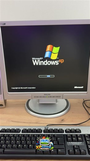 That Windows XP Startup Sound hits different. #throwback #windows