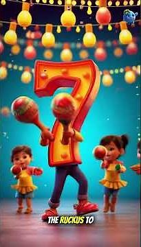 Dancing Number Party | Fun Counting and Numbers for Kids | DodoBerry Shorts #cartoon #kidssongs