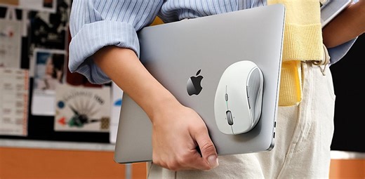 とにかく忘れ物したくない！ ノートPCに磁石でくっつくマウス