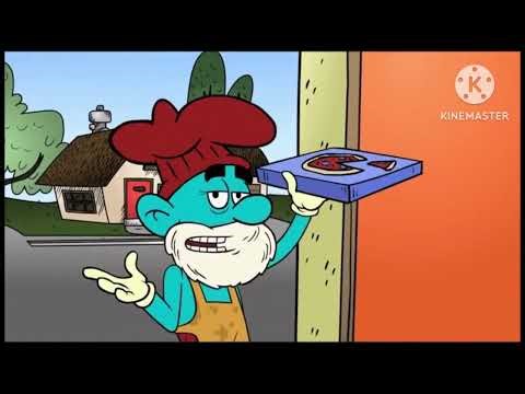 Papa Smurf's Pizza - MAD