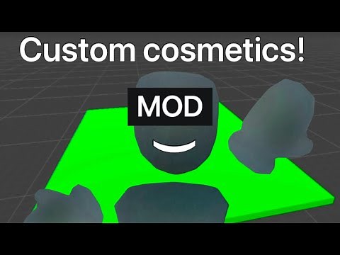 How to add custom cosmetics to your gorilla tag fan game!