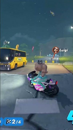 Mario 64 Thwomp clip works on Mario kart world