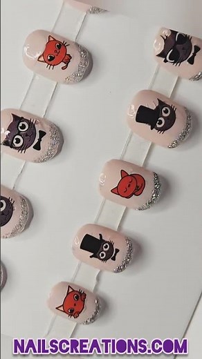 Magic Press-On Nails for Kids: No Glue, Just Fun with Double-Sided Stickers #PressOnNails #KidsNails
