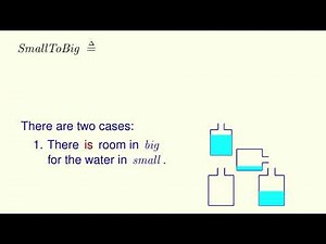 Lamport TLA+ Course Lecture 4: Die Hard (HD)