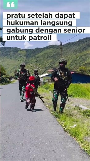 pratu siap salah langsung gabung ikut patroli@najwaTV-timor