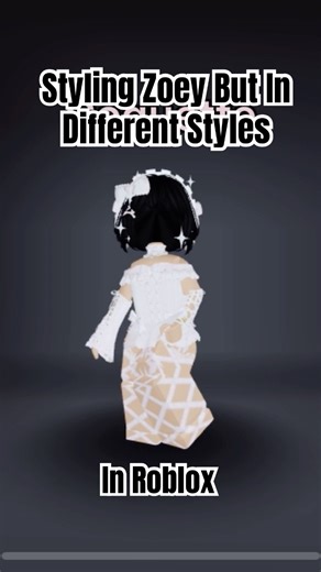Styling Zoey But In Different Styles (roblox)