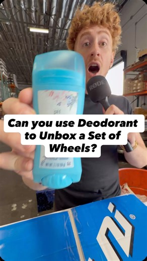 AudioCityUSA.com on Instagram: "UNBOXING, BUT MAKE IT SUS 😂 Yes… we used Secret deodorant to unbox these Lexani wheels. Is it questionable for a grown man? Absolutely. Did it work? Even more absolutely. Custom paint-matched Lexanis for a 2023 Cadillac CT5, sprayed to the exact factory color code — metallic flake, emblem, everything dialed 🎯 Factory color, custom execution, zero shortcuts (except the deodorant part). Order through AudioCityUSA and we’ll source the wheels, send them out for pain
