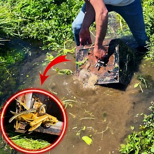 188K views · 1K reactions | I found the treasure chest the bandits had hidden in the stream and blew it up. What came out was incredible. | Treasure Hunter | Facebook