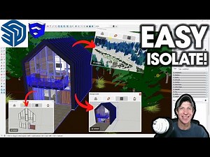 The EASIEST Way to Isolate Objects in SketchUp is Here! (Curic Birdcage)