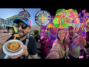 Universal Studios Mardi Gras 2026! The Most Fun You'll Have At A Theme Park! Food, Fun & Floats!