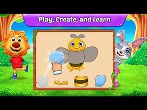 Puzzle Kids Animals Shapes and Jigsaw Puzzles - RV AppStudios!- Kid game