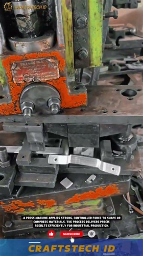 Forming Press Machine | High-Pressure Shaping Process #factoryproducts #machine