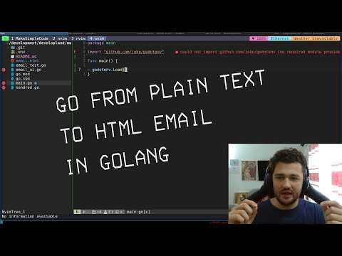 Send Beautiful HTML Emails in Go using Your Gmail 📧
