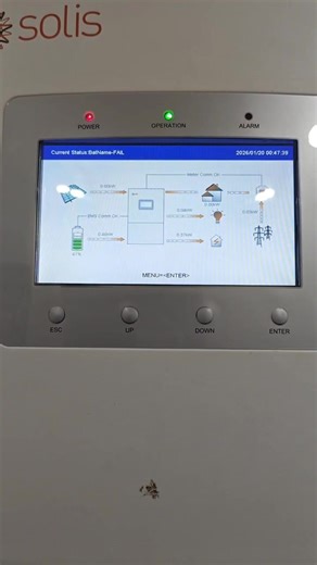 how to communicate lithium battery lv topsun with solis hybrid solar inverter #solarenergy #lvtopsun_batteries