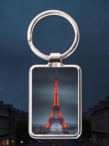 Paris Eiffel Tower Collectible Keychain - Etsy