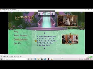 Enchanted 2008 Blu-ray Menu Walkthrough (2011 Re-Print)