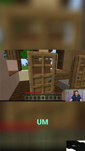 Minecraft Gate Build: Secure Your Wood! #shorts