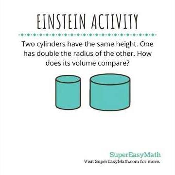 How do the volumes compare? #mathwithtiffany #math #supereasymath #einsteinactivity #volume
