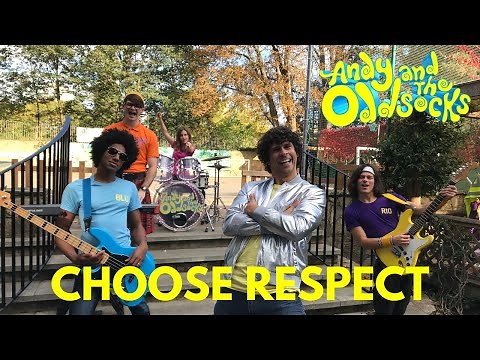 Andy and the Odd Socks Choose Respect 2024 for Anti Bullying Week
