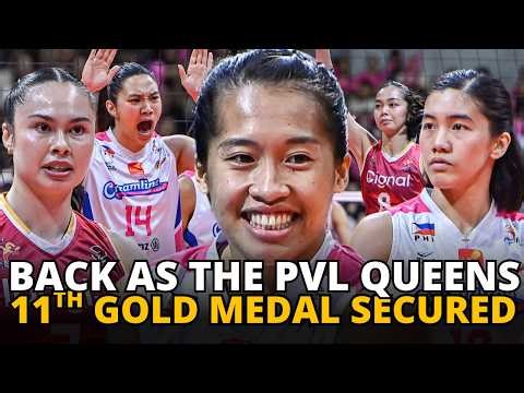 Creamline PVL Queens Again: 11th Gold Medal, Cignal PUMALAG, pero PINK PREVAILS pa din!?