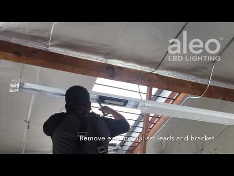 LSR LED Strip Retrofit Kit: Install