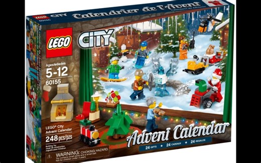 乐高 城市 60155 圣诞节倒数日历 速组评测