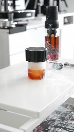 9.2K views · 30 reactions | The Halo Smoker lets you create that bold, smoky twist safely. ORI Future One tap to activate. No flames. No mess. Just clean, cold smoke that refreshes your drink. ส่วนลดแบรนด์ ORI Future 10% https://orifuture.com/PBREWINGHOUSE #smoker #whisky #cocktails #halosmoker #coffee | Pongnapach Methajirawong | Facebook