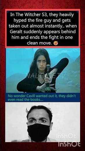 Hyped Villain Taken Out in Seconds by Geralt #marvel