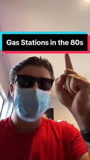 Gas Stations in the 80s #gasstation #1980s #80s #throwback #fyp #socalmasker
