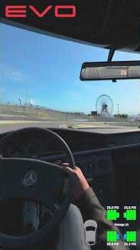 Mercedes Benz 190E EVO II #assettocorsaevo #shorts #youtubeshorts #gaming #games #racing #automobile