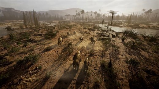 Moschops Herd Animation