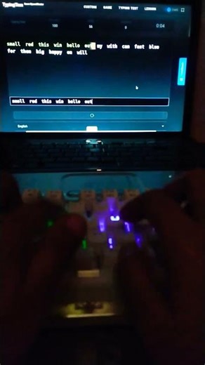 Day 3 typing practice! ⌨️Can you beat my speed? Comment your score! 🔥