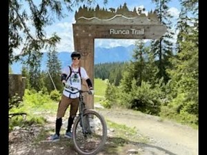 Runca trail in Flims, Switzerland