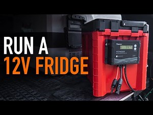 How To Power A 12v Fridge - DIY Battery Box Build / Dual Battery System