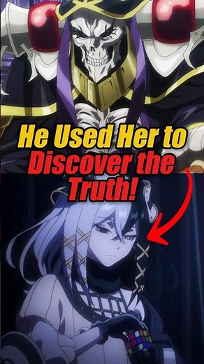 Did You Know How Ainz Discovered Who Mind-Controlled Shalltear in Overlord? #overlord